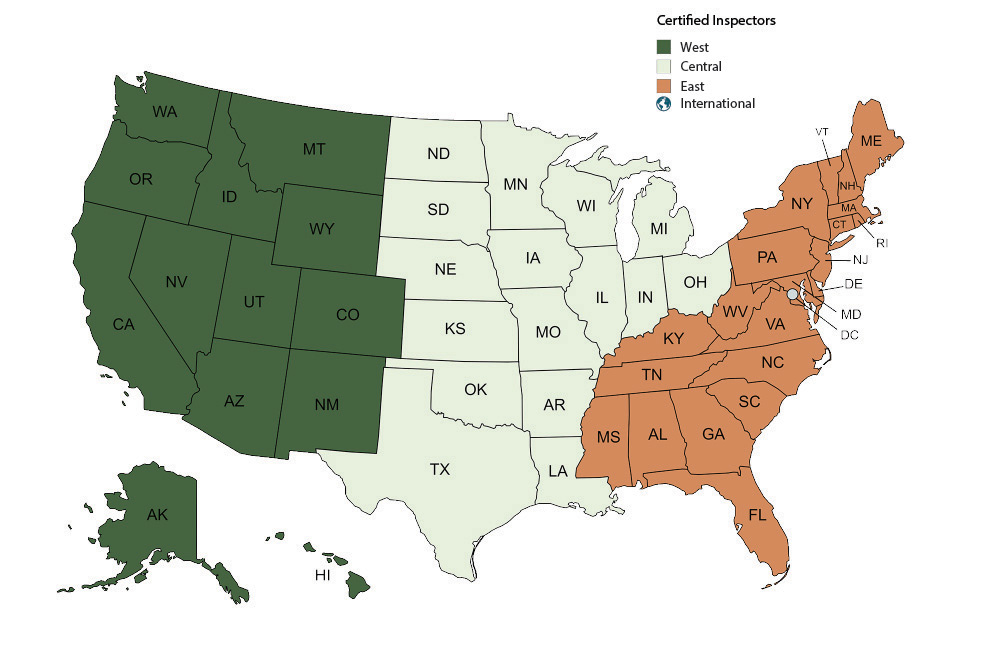 NPPAS Certified Inspectors Map - International Update v3 web