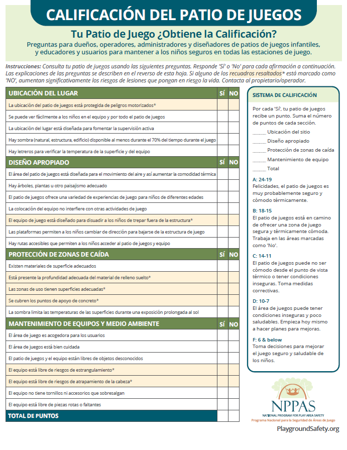 Report Card Spanish